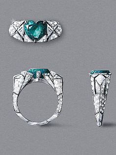 手绘POP 赋予首饰独一无二的灵魂